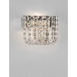 Aplica de perete NovaLuce CELYSIA metal, cristal, crom, transparent, LED, 12W, 3500K, 804 Lm - NL-9019761