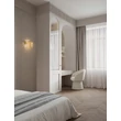 Aplica de perete NovaLuce CELYSIA metal, cristal, auriu, transparent, LED, 12W, 3500K, 804 Lm - NL-9019762