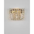 Aplica de perete NovaLuce CELYSIA metal, cristal, auriu, transparent, LED, 12W, 3500K, 804 Lm - NL-9019762