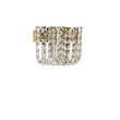 Aplica de perete NovaLuce CELYSIA metal, cristal, auriu, transparent, LED, 12W, 3500K, 804 Lm - NL-9019762