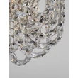 Plafoniera NovaLuce CELYSIA metal, cristal, crom, LED, 34W, 3500K, 2358 Lm - NL-9019763
