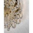 Plafoniera NovaLuce CELYSIA metal, cristal, auriu, LED, 34W, 3500K, 2358 Lm - NL-9019764