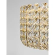 Pendul NovaLuce CELYSIA metal, cristal, gri, transparent, LED, 47W, 3500K, 3682 Lm - NL-9019765