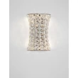 Aplica de perete NovaLuce CELYSIA metal, cristal, crom, transparent, LED, 12W, 3500K, 720 Lm - NL-9019767