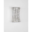 Aplica de perete NovaLuce CELYSIA metal, cristal, crom, transparent, LED, 12W, 3500K, 720 Lm - NL-9019767