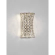 Aplica de perete NovaLuce CELYSIA metal, cristal, crom, transparent, LED, 12W, 3500K, 720 Lm - NL-9019767