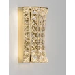 Aplica de perete NovaLuce CELYSIA metal, cristal, auriu, transparent, LED, 12W, 3500K, 720 Lm - NL-9019768