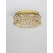 Plafoniera NovaLuce CELYSIA metal, cristal, auriu, LED, 56W, 3500K, 4120 Lm - NL-9019772
