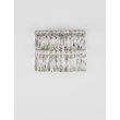 Aplica de perete NovaLuce NUVIA metal, cristal, crom, transparent, LED, 12W, 3500K, 840 Lm - NL-9019779