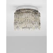 Plafoniera NovaLuce NUVIA metal, cristal, crom, LED, 28W, 3500K, 1680 Lm - NL-9019780