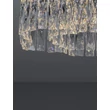 Plafoniera NovaLuce NUVIA metal, cristal, crom, LED, 28W, 3500K, 1680 Lm - NL-9019780