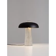 Veioza NovaLuce LENTO piatra, metal, negru, bej, G9 - 9019790