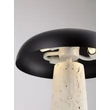 Veioza NovaLuce LENTO piatra, metal, negru, bej, G9 - 9019790