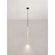 Pendul NovaLuce HULO metal, piatra, negru, bej, LED, 3W, 3000K, 233Lm - 9019801