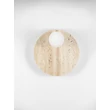 Aplica de perete NovaLuce OVEE piatra, sticla, bej, opal, G9 - 9019805
