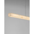 Pendul NovaLuce VASTER metal, imitatie alabastru, auriu, LED, 36W, 3000K, 1906Lm - 9019813