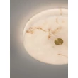 Plafoniera NovaLuce SERITA metal, imitatie alabastru, auriu, LED, 28W, 3000K, 1952Lm - 9019816