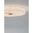 Plafoniera NovaLuce SERITA metal, imitatie alabastru, auriu, LED, 28W, 3000K, 1952Lm - 9019816