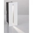 Lampa exterioara incastrabila NovaLuce Aizen metal, sticla, alb, transparent, LED, 3000K, 3W, 16lm, IP54 - NL-9026120