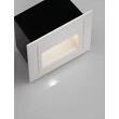 Lampa incastrata exterior NovaLuce MONO metal, alb, LED, 3W, 70lm, 3000K, IP65 - NL-9026144