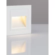 Lampa incastrata exterior NovaLuce MONO metal, alb, LED, 3W, 70lm, 3000K, IP65 - NL-9026144