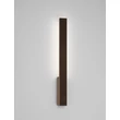 Aplica de perete exterioara NovaLuce ISOS metal, maro, LED, 6W, 517lm, 3000K, IP65 - NL-9030102