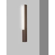Aplica de perete exterioara NovaLuce ISOS metal, maro, LED, 6W, 517lm, 3000K, IP65 - NL-9030102