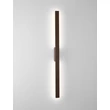 Aplica de perete exterioara NovaLuce DOUL metal, maro, LED, 20W, 1200lm, 3000K, IP65 - NL-9030105