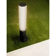 Lampadar exterior NovaLuce IMAN metal, acril, negru, transparent, LED, 18W, 2054lm, 3000K, IP65 - NL-9030106