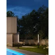 Lampadar exterior NovaLuce IMAN metal, acril, negru, transparent, LED, 43W, 4785lm, 3000K, IP65 - NL-9030108