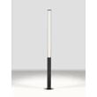 Lampadar exterior NovaLuce IMAN metal, acril, negru, transparent, LED, 43W, 4785lm, 3000K, IP65 - NL-9030108