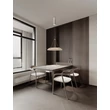 Pendul NovaLuce MANTLE metal, acril, alb, LED, 22W, 1470lm, 3000K - NL-9030109