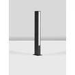 Lampadar exterior NovaLuce STOR metal, acril, negru, alb, LED, 12W, 719lm, 3000K, IP65 - NL-9030111