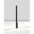 Lampadar exterior NovaLuce STOR metal, acril, negru, alb, LED, 17W, 989lm, 3000K, IP65 - NL-9030112