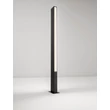 Lampadar exterior NovaLuce STOR metal, acril, negru, alb, LED, 17W, 989lm, 3000K, IP65 - NL-9030112