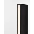 Lampadar exterior NovaLuce STOR metal, acril, negru, alb, LED, 17W, 989lm, 3000K, IP65 - NL-9030112