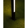Lampadar exterior NovaLuce STOR metal, acril, negru, alb, LED, 17W, 989lm, 3000K, IP65 - NL-9030112