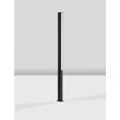 Lampadar exterior NovaLuce STOR metal, acril, negru, alb, LED, 23W, 1397lm, 3000K, IP65 - NL-9030113
