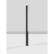 Lampadar exterior NovaLuce STOR metal, acril, negru, alb, LED, 23W, 1397lm, 3000K, IP65 - NL-9030113