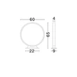Lampadar exterior NovaLuce METRO metal, negru, LED, 10W, 883lm, 3000K, IP65 - NL-9030114