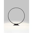 Lampadar exterior NovaLuce METRO metal, negru, LED, 10W, 883lm, 3000K, IP65 - NL-9030114