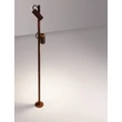 Lampadar exterior NovaLuce DARMA metal, maro, LED, 13W, 844lm, 3000K, IP65 - NL-9030118