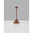 Veioza exterioara NovaLuce DALT metal, maro, LED, 1W, 60lm, 3000K, IP54 - NL-9030145
