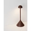 Veioza exterioara NovaLuce DALT metal, maro, LED, 1W, 60lm, 3000K, IP54 - NL-9030145