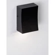 Aplica de perete exterioara NovaLuce BOXY metal, sticla, antracit, LED, 3W, 157lm, 3000K, IP65 - NL-9030148