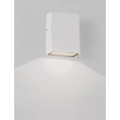 Aplica de perete exterioara NovaLuce BOXY metal, sticla, alb, LED, 3W, 157lm, 3000K, IP65 - NL-9030149