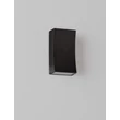 Aplica de perete exterioara NovaLuce BOXY metal, sticla, antracit, LED, 6W, 312lm, 3000K, IP65 - NL-9030150