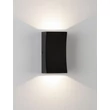 Aplica de perete exterioara NovaLuce BOXY metal, sticla, antracit, LED, 6W, 312lm, 3000K, IP65 - NL-9030150