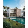 Lampadar exterior NovaLuce ELYSIUM metal, plastic, antracit, transparent, E27, IP65 - NL-9030152