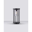 Lampadar exterior NovaLuce ELYSIUM metal, plastic, antracit, transparent, E27, IP65 - NL-9030152